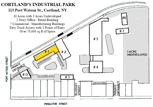 Location of Building 1